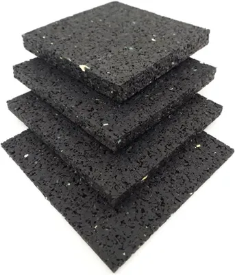 Produktbild von Terrassenpads aus Gummi, 30 Stück, 100x100x6 mm
