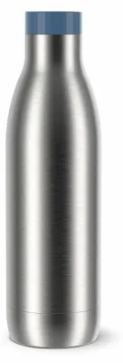 Produktbild von Emsa Bludrop Eco 0,7 L Isolier-Trinkflasche blau