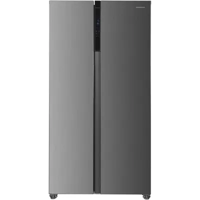 Produktbild von Heinner HSBS-HM442NFINVXD Side-by-Side Kühlschrank 442L, No Frost, Touch-Display, Edelstahl