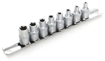 Produktbild von Satz Torx-Steckschlüsseln, 8-teilig, 3/8", KD10230