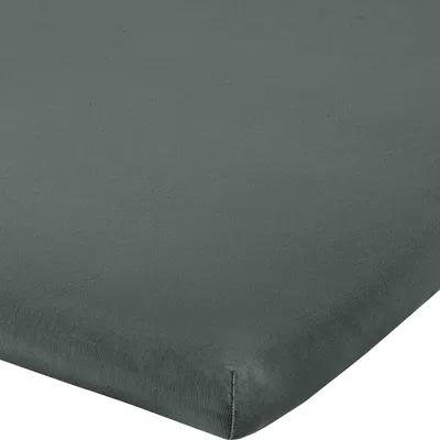 Produktbild von Erwin Müller Topper-Spannbettlaken Freising" anthrazit 140x200 cm - 160x220 cm"