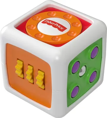 Produktbild von Fisher-Price Mattel FWP34 Babys Entdecker-Spielwürfel