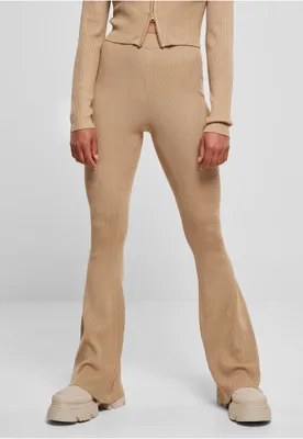Immagine prodotto di Urban Classics - Leggings a costine da donna unionbeige - L
