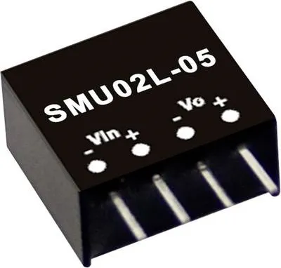Obrázek produktu pro MEAN WELL SMU02L-12 Napájecí zdroj a měnič napětí (SMU02L-12)