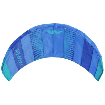 Produktbild von Wolkenstürmer Lenkmatte Paraflex Basic 1.2 (blau-türkis), Zweileiner Lenkmatte - flugfertig ink. Schnüre und Lenkschlaufen