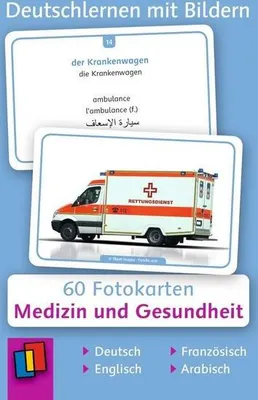 Obrázek produktu pro Deutschlernen mit Bildern - Medizin und Gesundheit