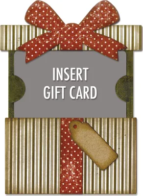 Produktbild von Sizzix Thinlits Stanzschablone "Gift Card Package by Tim Holtz"