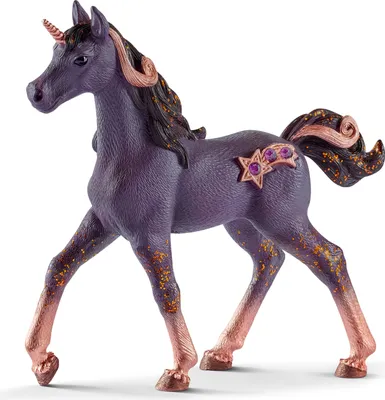 Produktbild von Schleich 70580 - Sternschnuppen Einhorn, Fohlen, Tierfigur