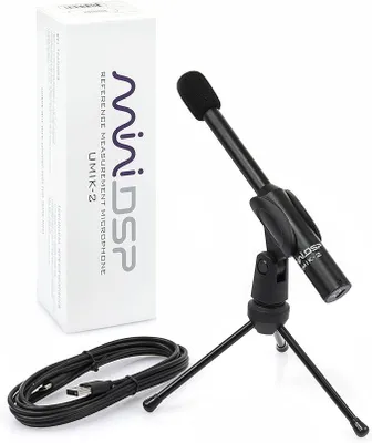 Produktbild von miniDSP UMIK-2 USB Referenz-Messmikrofon mit Stativ