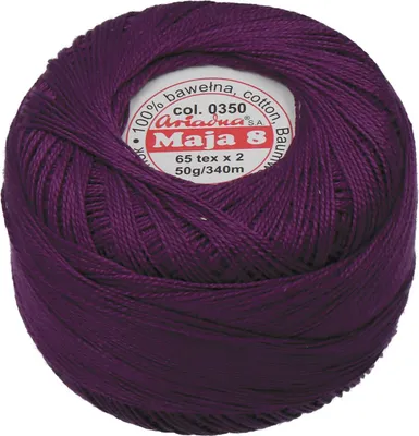 Obrázok produktu pre Háčkovacia priadza Maja 8 50 g - 0350