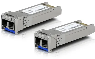 Produktbild von Ubiquiti UACC-OM-SM-10G-D-2, Faseroptik, 10000 Mbit/s, SFP+, LC, 10000 m, 1310 nm