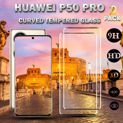 Obrázek produktu pro 2 kusy Huawei P50 PRO - tvrzené sklo 9H - 3D ochrana displeje v super kvalitě