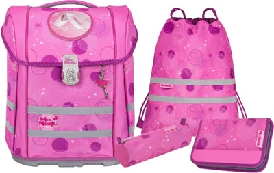 Produktbild von MCNeill Schulranzen-Set PERFECTO, PINKY 5-teilig, ab 1. Klasse