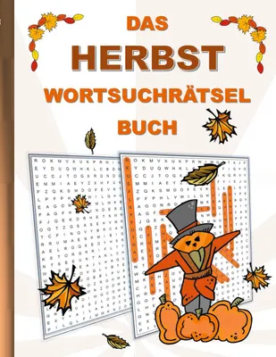 Produktbild von Das Herbst Wortsuchrätsel Buch