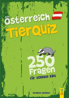 Produktbild von Österreich Tier-Quiz - 250 Fragen für schlaue Kids