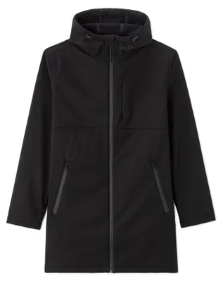 Produktbild von Celio Mushellong Herren Parkajacke aus 100% Polyester, Größe M, Schwarz