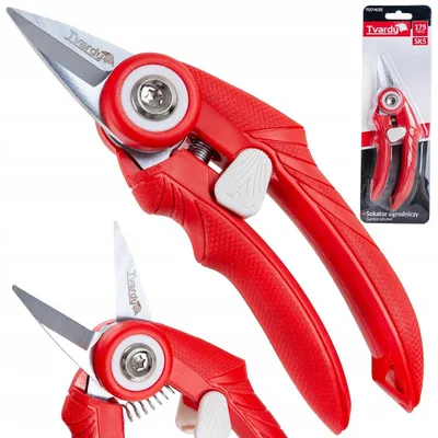 Obrázek produktu pro Tvardy zahradní nůžky, přímočepelné, SK5, 175 mm, ergonomický design