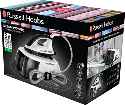 Produktbild von Russell Hobbs Steam Power Dampfbügelstation 24420-56/RH schwarz