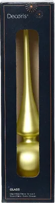 Productafbeelding van Piek glas d6h26 cm pistache kerst Decoris