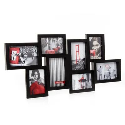Obrázek produktu pro Rámeček pro 8 fotografií - fotogalerie, barva černá