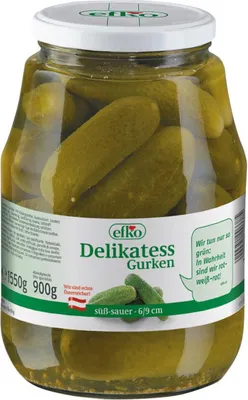 Produktbild von efko Delikatess Gurken süß-sauer 1700ml