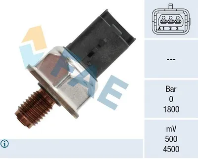 Produktbild von FAE 15600 Kraftstoffdrucksensor passend für PEUGEOT 206 Schrägheck (2A/C) 207 (WA, WC) 206 CC (2D) 207 CC (WD) für CITROËN BERLINGO (B9)