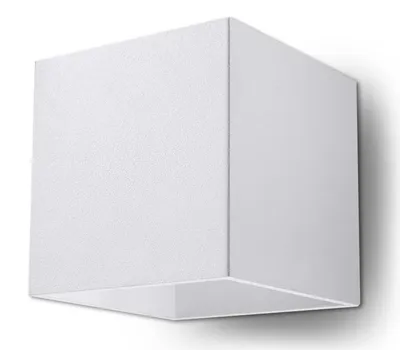 Zdjęcie produktu dla Lampa ścienna QUAD 1 Biały SL.0059 Sollux