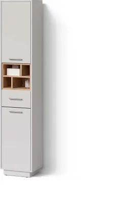 Produktbild von Badschrank Livinity Temo Weiß 38 x 190 cm, Model 52611