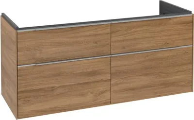 Immagine prodotto di Villeroy & Boch Subway 3.0 armoire sous lavabo, 4 tiroirs, 1272x576x478mm, C56800RH, C56800RH