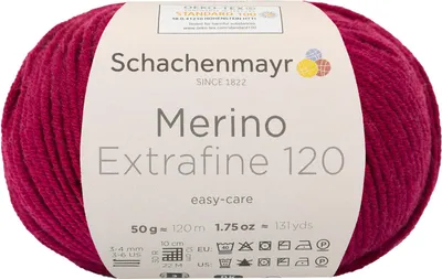 Produktbild von Schachenmayr Merino Extrafine 120, 50g Wine Handstrickgarne