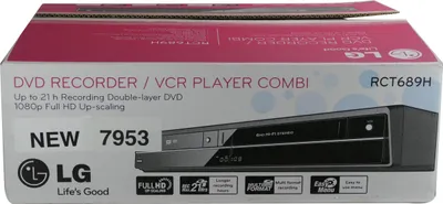 Immagine prodotto di LG RCT689H | Registratore combinato VHS/DVD | NUOVO