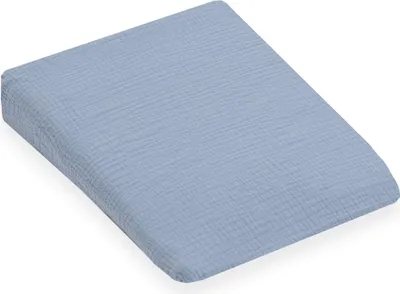 Immagine prodotto di Nuovo cuscino per neonato STANDARD 30x37cm in mussola blu