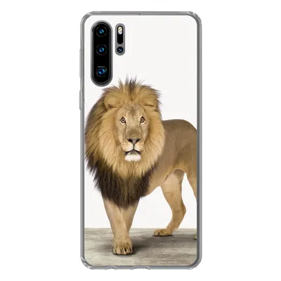 Produktbild von MuchoWow® Handyhülle Schutzhülle Hülle für Huawei P30 Pro Jungen - Löwe - Tiere - Kinder - Mädchen Silikon Softcase Handy Hülle - Schutzdeckel