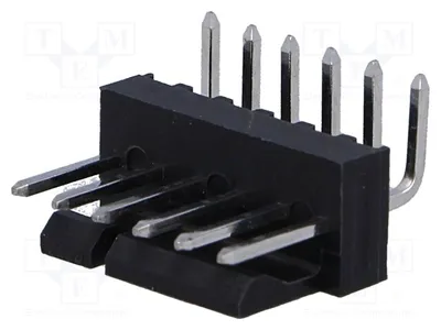 Obrázok produktu pre 1x samica, konektor 2,54 mm, 254-pólová doska, typ: THT, kód: 171857-0006, výrobca: Signteck