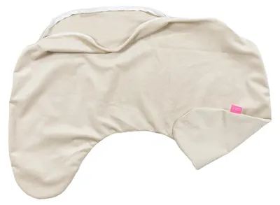 Immagine prodotto di Copertura in velluto per cuscino allattamento BabyUniverse (piccolo) - beige