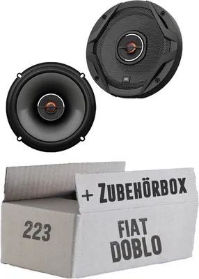 Produktbild von Fiat Doblo 223 Front - JBL GX602 | 2-Wege | 16,5cm Koax Lautsprecher - Einbauset