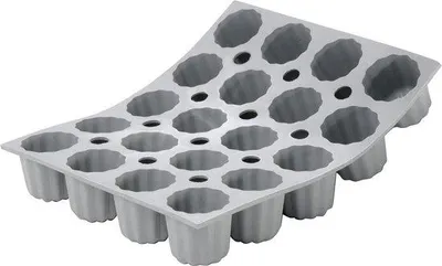 Immagine prodotto di Stampo in silicone per 20 mini-tortine, capacità 19 cl