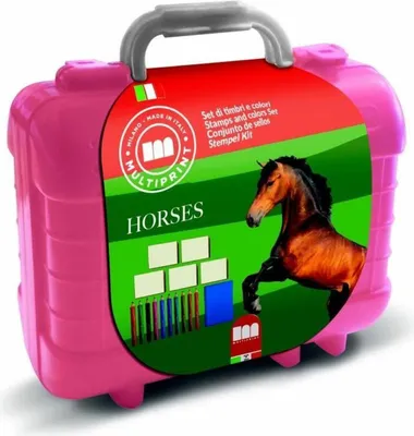 Produktbild von Multiprint My Horse, Stempel-Set für Kinder, 3 Jahr(e), Nicht toxisch, Mehrfarbig