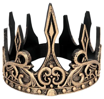Produktbild von Boland 636108, Karnevalskostüm-Krone, Erwachsener & Kind, Uni, Polyurethan, Polyester, CE, 103 g