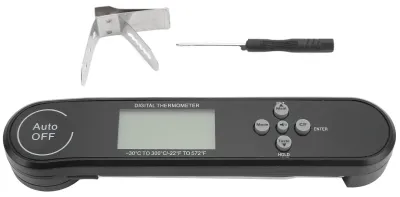 Digitales Grillthermometer mit 180°-Sonde, -30 bis 300 °C