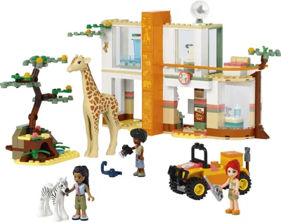 Obrázek produktu pro LEGO Friends Mia a záchranná akce v divočině, Sada na stavění, 7 rok/roky, Plast, 430 kusů, 753 g