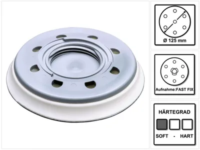Productafbeelding van Festool schuurschijf ST-STF D125/8 FX-SW 125mm FastFix super zacht ( 492126 )