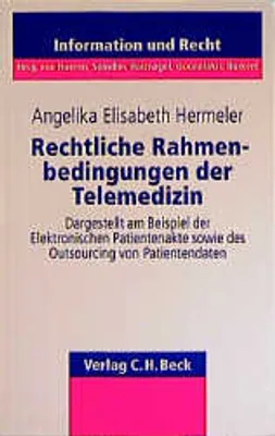 Produktbild von Rechtliche Rahmenbedingungen der Telemedizin