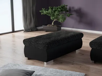 Obrázek produktu pro Taburet ABEL 2 - černá  / tmavý šedý