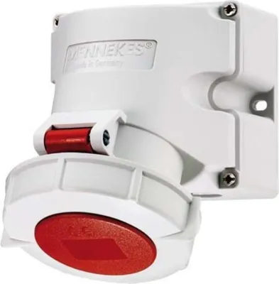 Produktbild von Mennekes 9142 16A 400V 5polig CEE-Wandsteckdose
