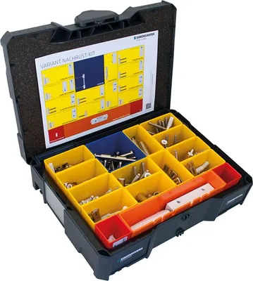 Produktbild von Simonswerk Objekttür-Montagezubehör, VARIANT, Set, Stahl, vernickelt