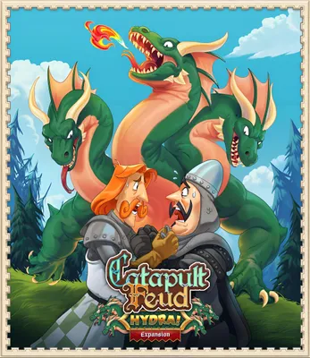 Produktbild von Catapult Feud Hydra Expansion - Brettspiel - ENG Edition