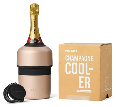 Champagnerkühler, hält Wein bis 6 Std. kalt, für 750 ml Flaschen