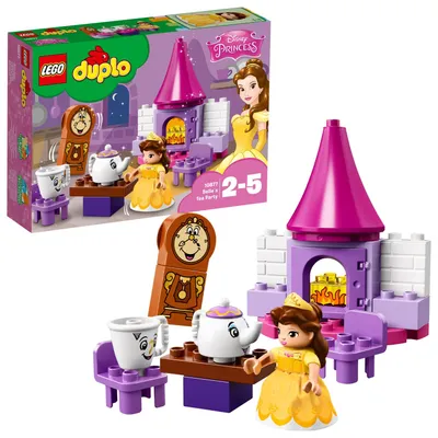 Zdjęcie produktu dla LEGO DUPLO Belle's Tea Party, Zestaw do budowania, 2 lat(a), 19 szt., 263 g