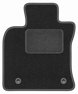 Image de Tapis conducteur en moquette pour Lexus ES VII depuis 2017 (berline) – 1 pièce, gris graphite, sur mesure – Wielganizator LUX